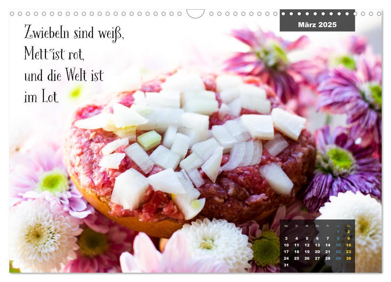 Bild: 9783435038978 | Mettkalender - Spread some more Mett (Wandkalender 2025 DIN A3...