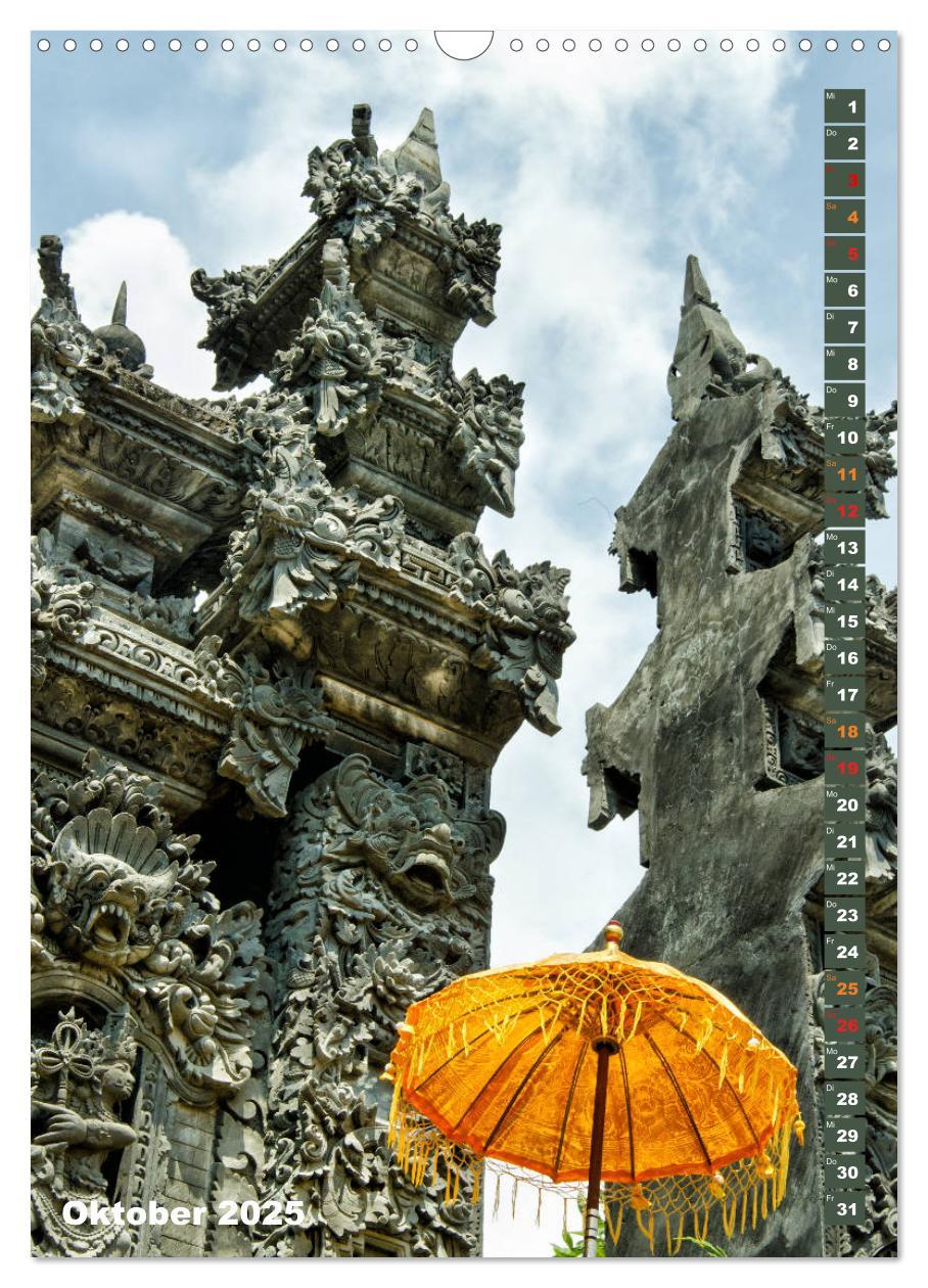 Bild: 9783435940288 | Exotisches Bali (Wandkalender 2025 DIN A3 hoch), CALVENDO...