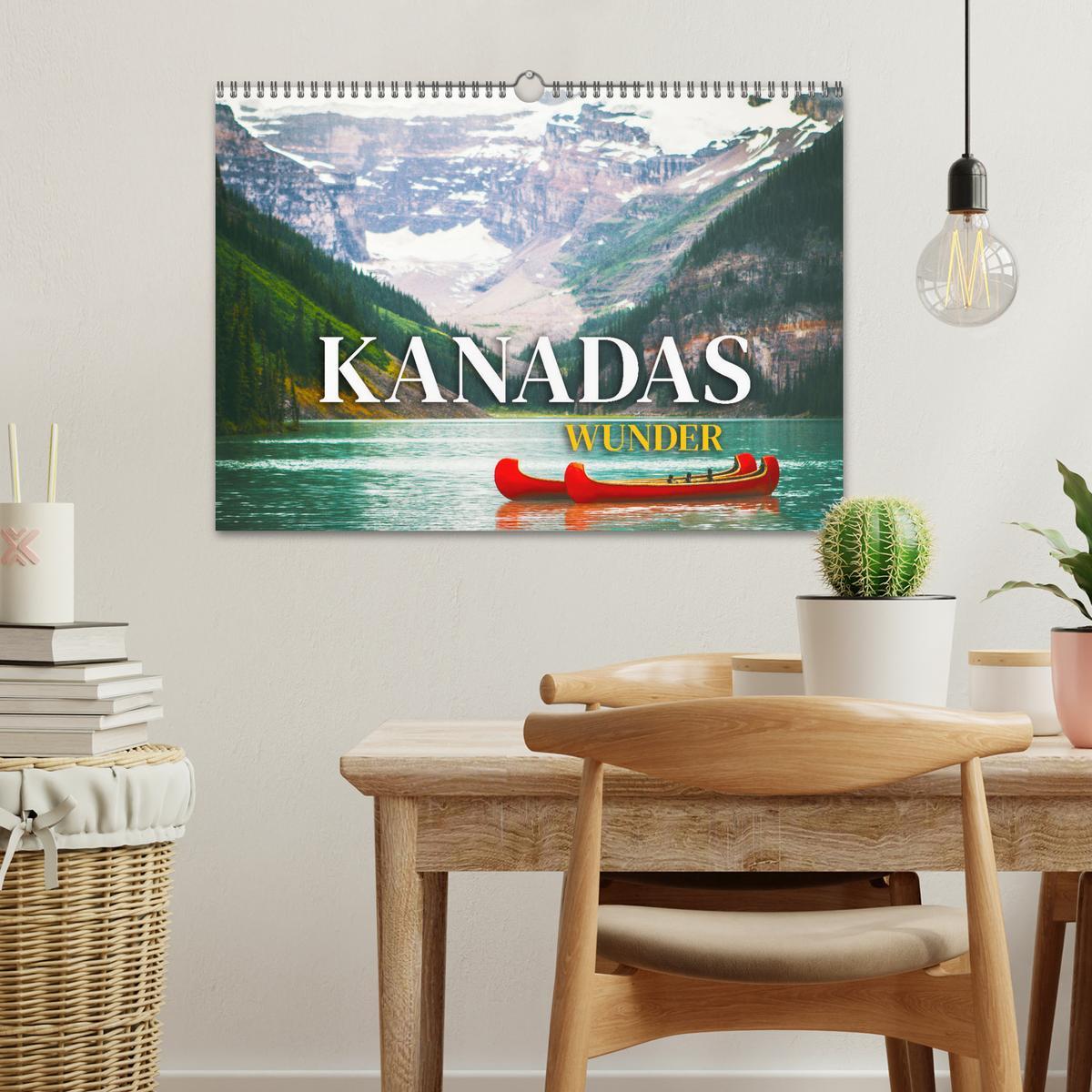 Bild: 9783435072576 | Kanadas Wunder (Wandkalender 2025 DIN A3 quer), CALVENDO...