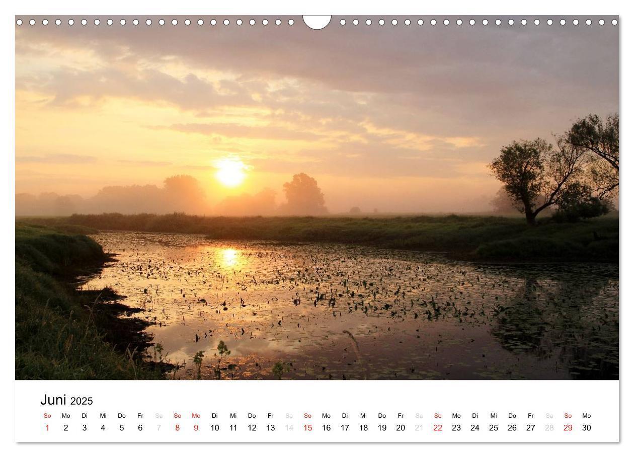 Bild: 9783435760015 | Morgenstimmungen 2025 (Wandkalender 2025 DIN A3 quer), CALVENDO...