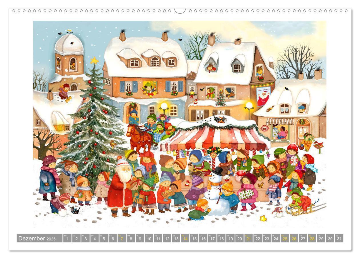 Bild: 9783457173275 | Wimmelig durch das Jahr (Wandkalender 2025 DIN A2 quer), CALVENDO...