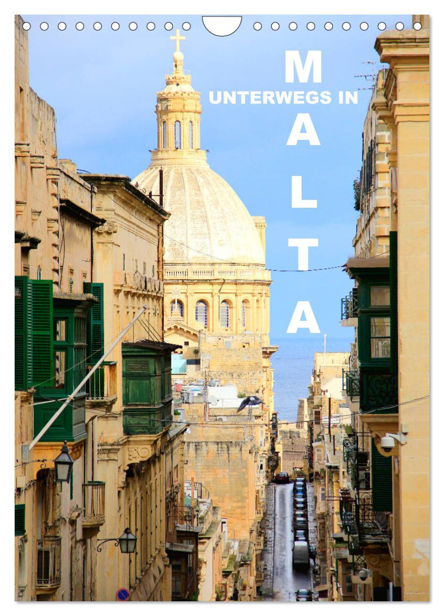 Cover: 9783457044742 | Unterwegs in Malta (Wandkalender 2025 DIN A4 hoch), CALVENDO...