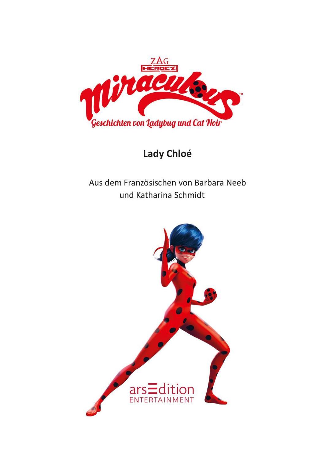 Bild: 9783845834306 | Miraculous - Lady Chloé (Miraculous 8) | Buch | Miraculous | 96 S.