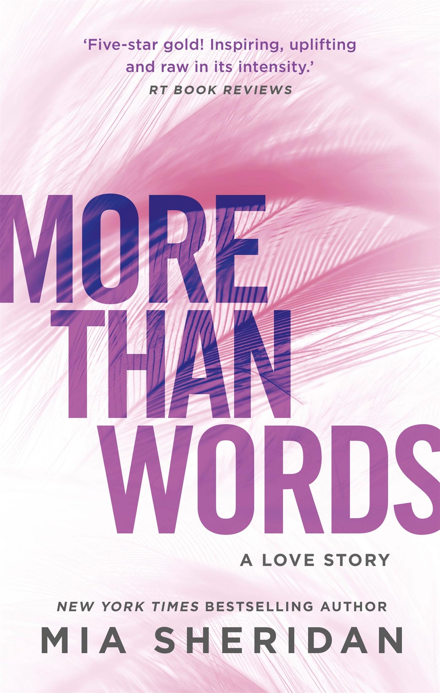 Cover: 9780349419169 | More Than Words | A gripping emotional romance | Mia Sheridan | Buch