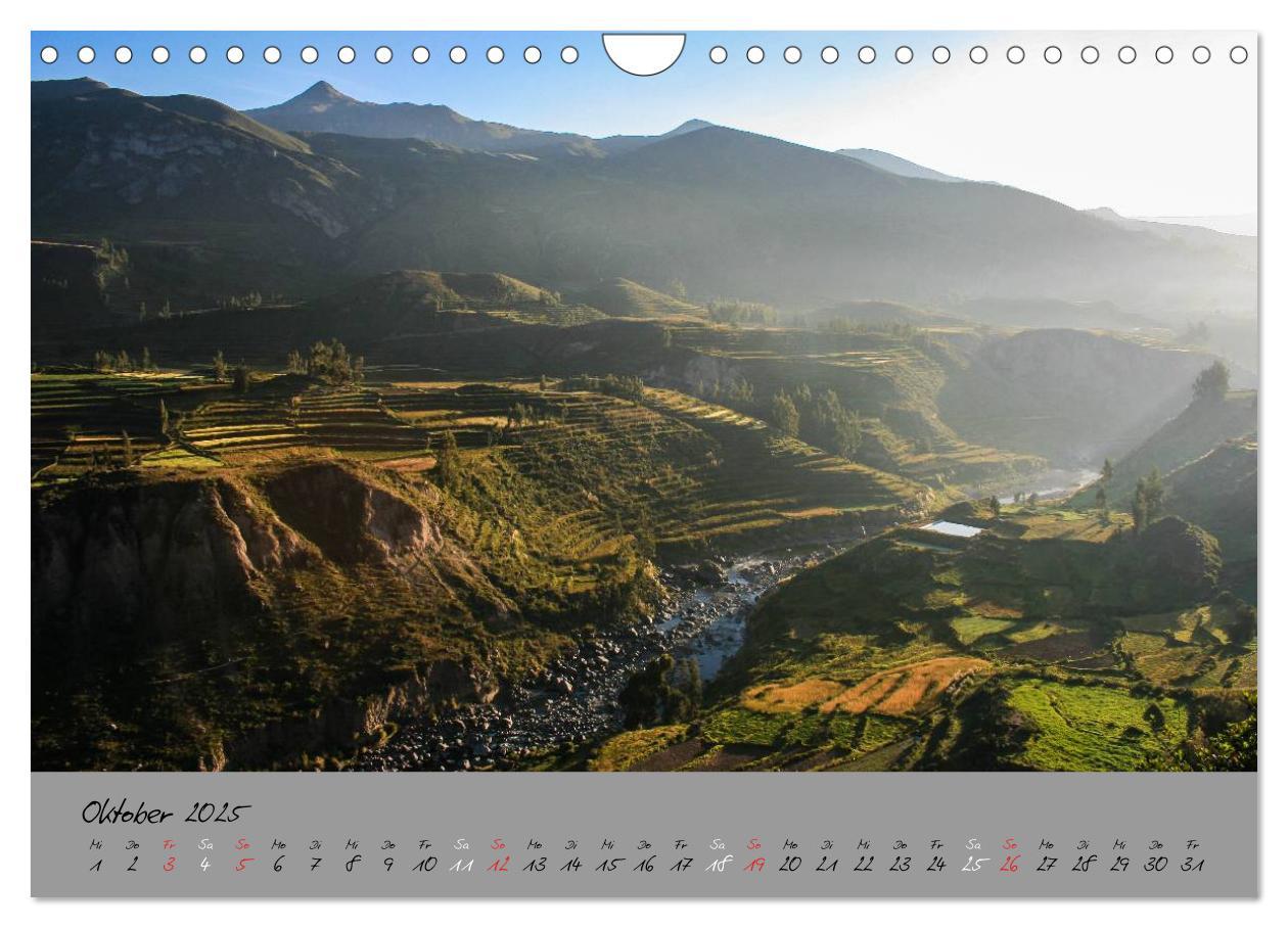 Bild: 9783435751341 | Peru 2025 (Wandkalender 2025 DIN A4 quer), CALVENDO Monatskalender