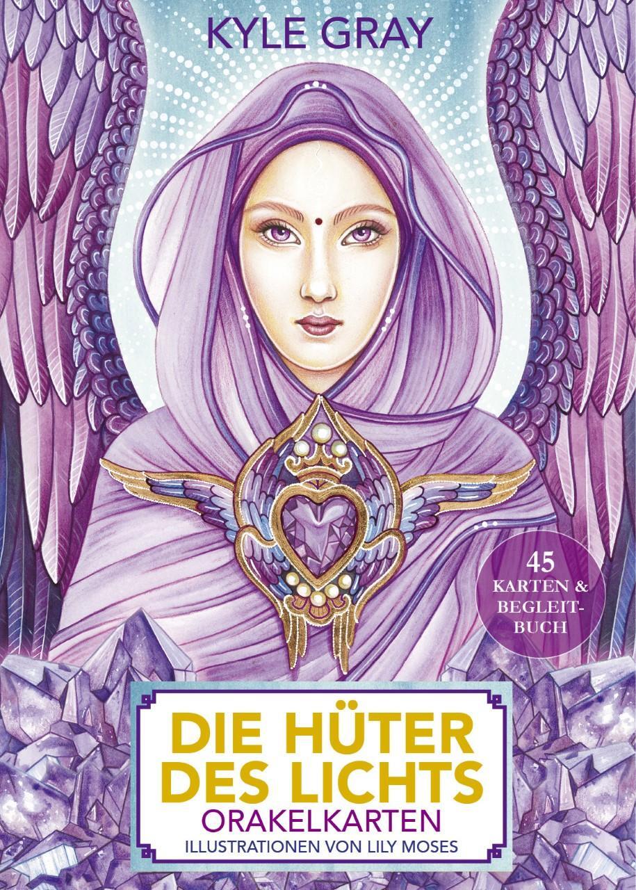 Cover: 9783948512019 | Die Hüter des Lichts | 45 Orakelkarten und Buch | Kyle Gray | Buch