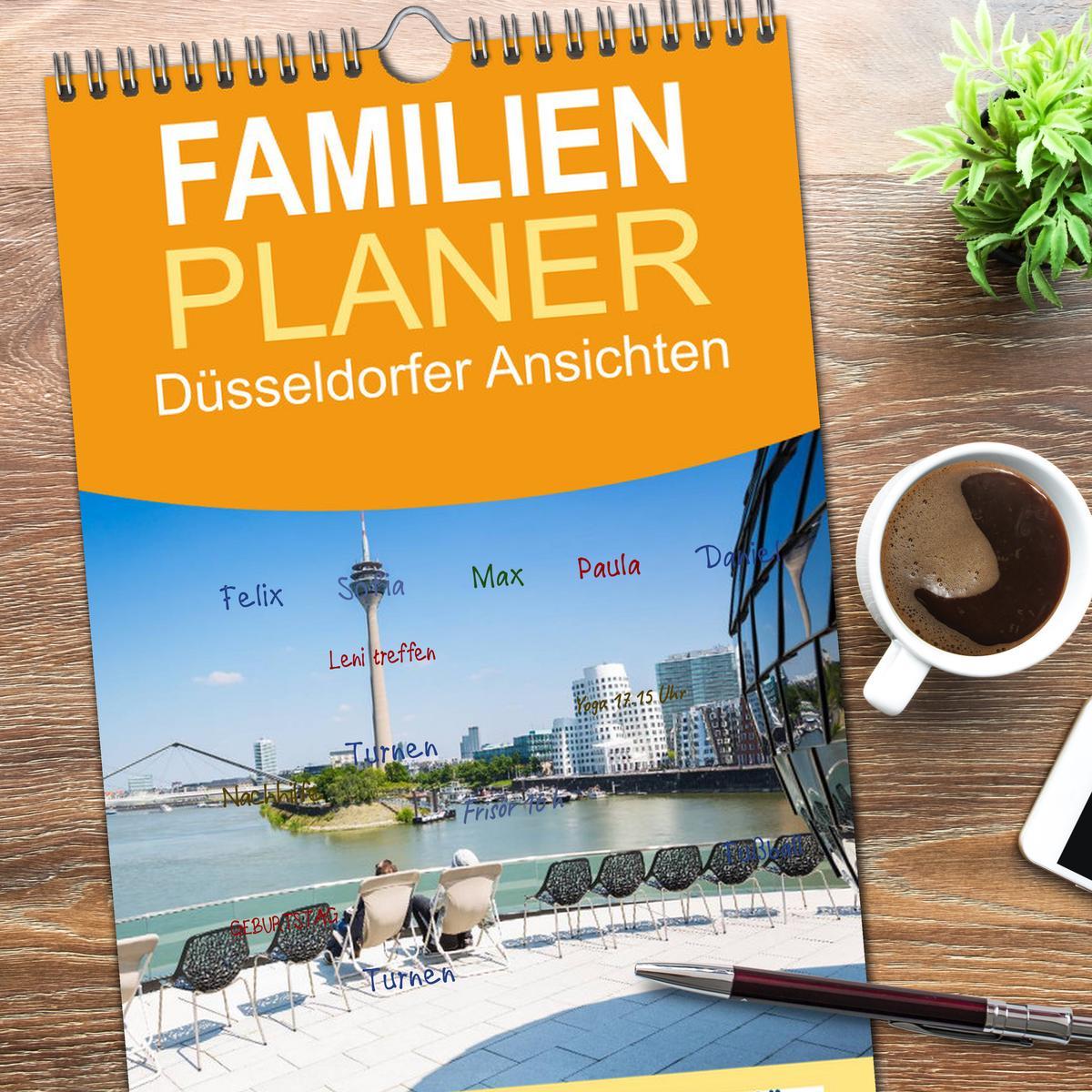 Bild: 9783457115602 | Familienplaner 2025 - Düsseldorfer - Ansichten mit 5 Spalten...