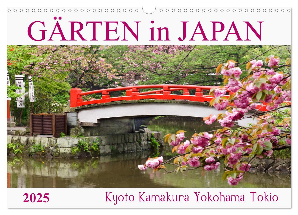 Cover: 9783383968211 | Gärten in Japan (Wandkalender 2025 DIN A3 quer), CALVENDO...