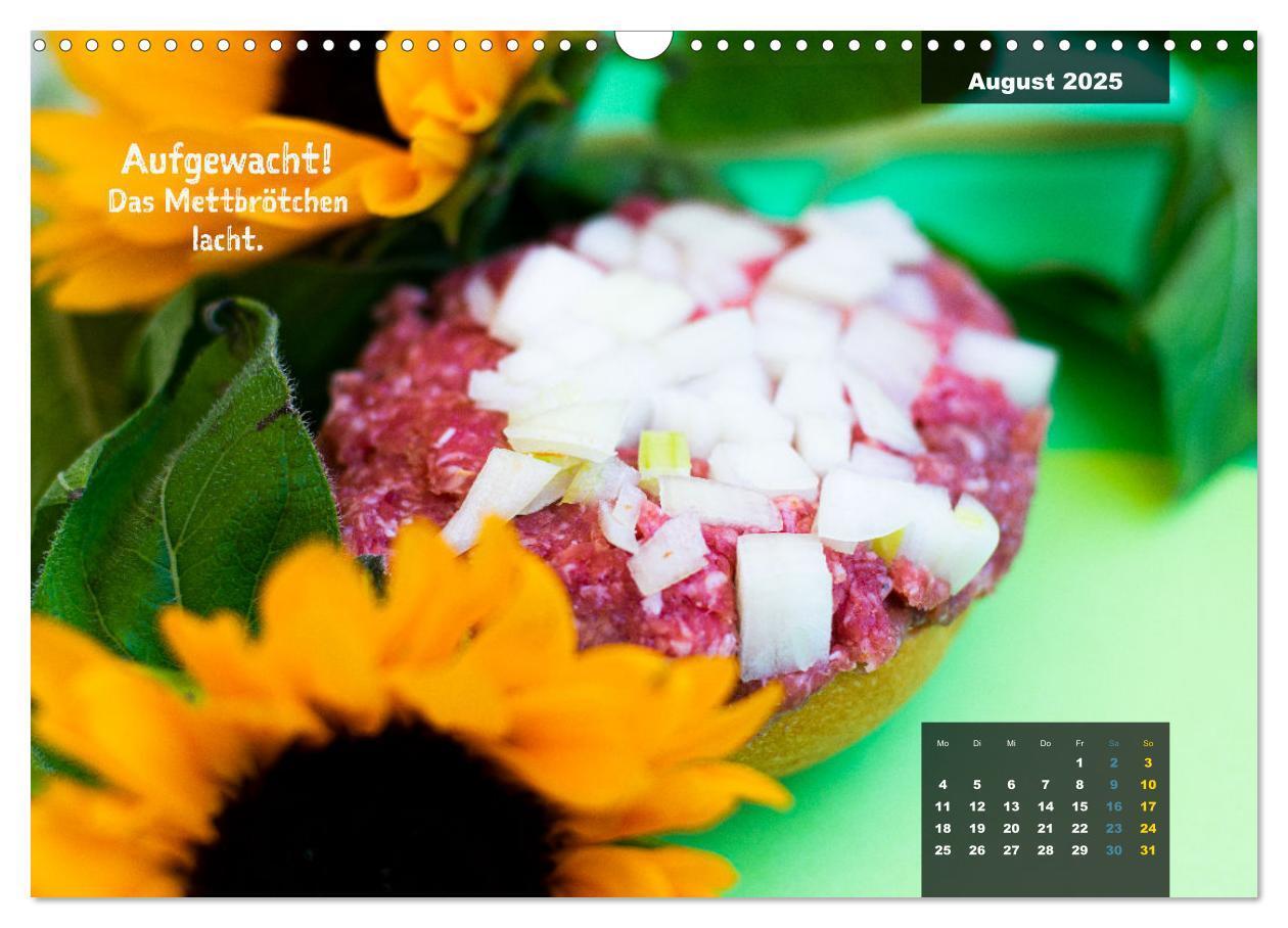 Bild: 9783435038978 | Mettkalender - Spread some more Mett (Wandkalender 2025 DIN A3...