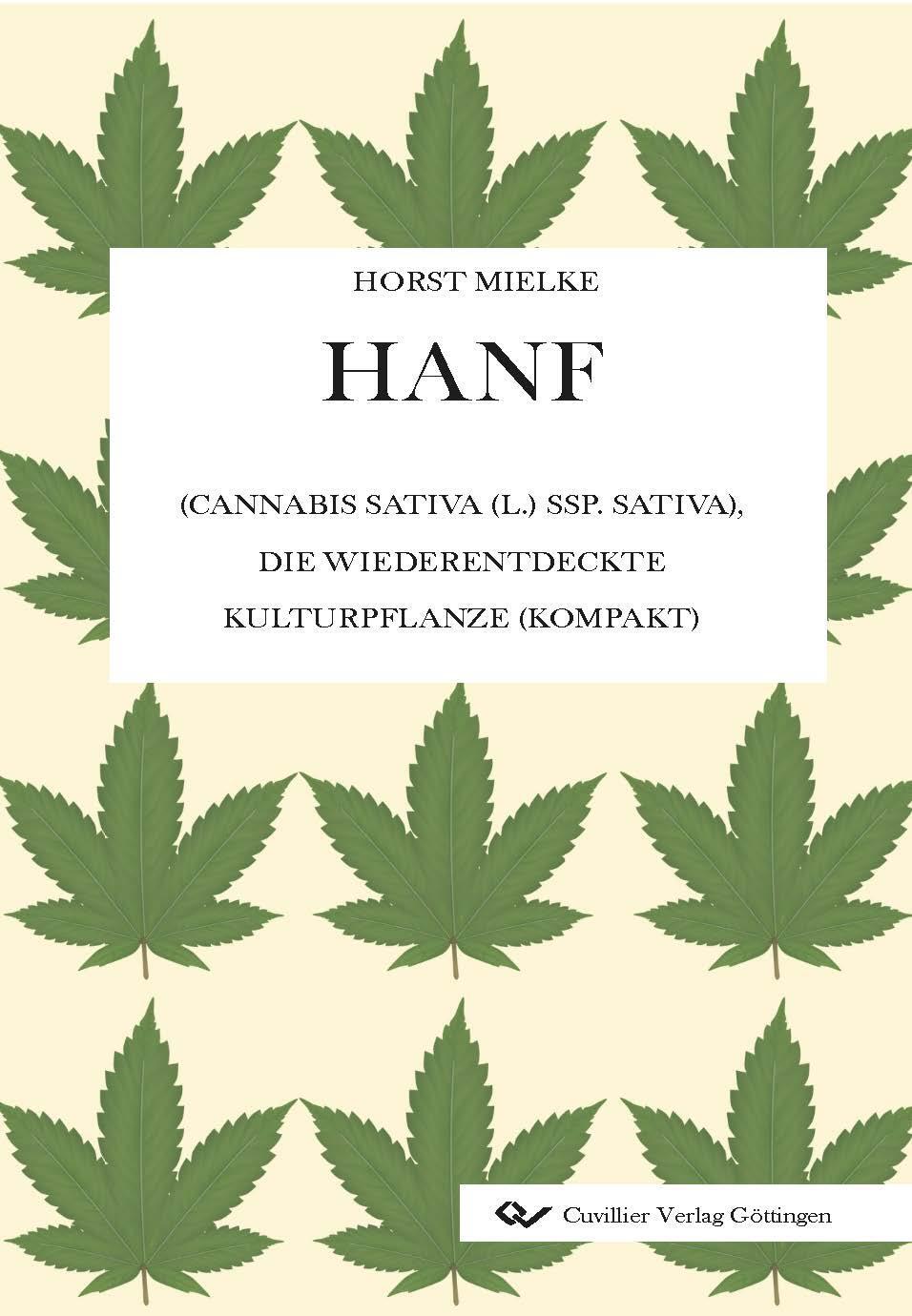 Cover: 9783736979574 | Hanf | Horst Mielke | Taschenbuch | Deutsch | 2024 | Cuvillier Verlag