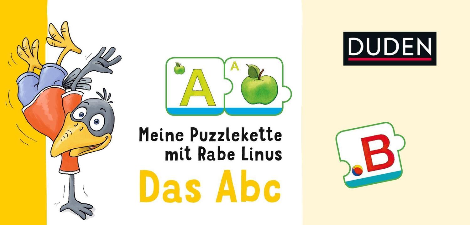 Cover: 9783411770892 | Meine Puzzlekette mit Rabe Linus - Das Abc VE/3 | Verpackungseinheit