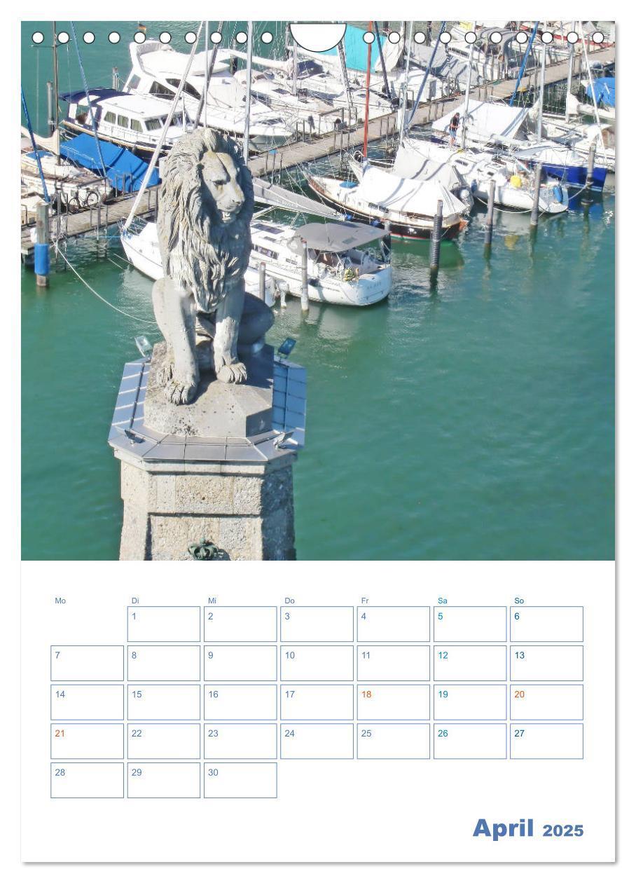 Bild: 9783435976553 | Lindau. Die Glücksfinder-Insel (Wandkalender 2025 DIN A4 hoch),...