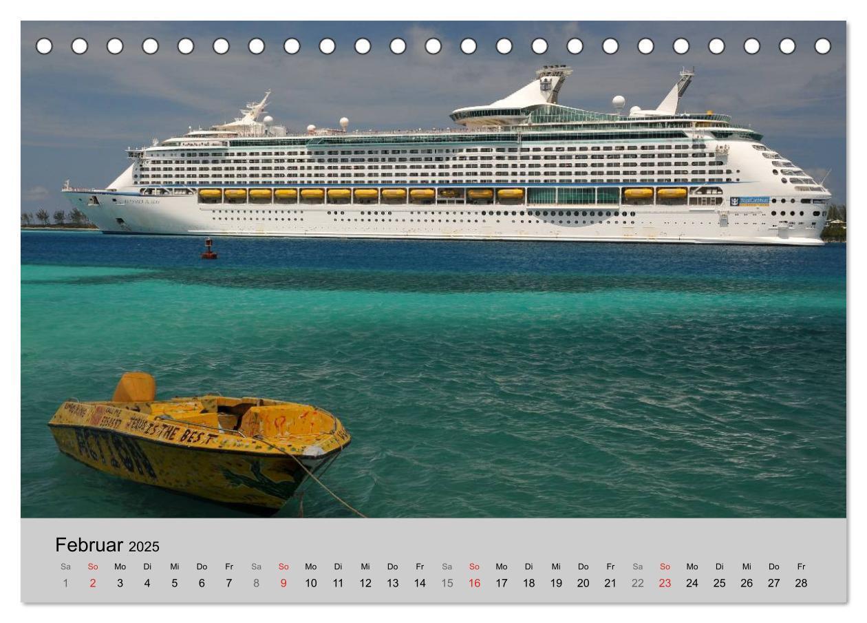 Bild: 9783435526451 | Kreuzfahrt Impressionen (Tischkalender 2025 DIN A5 quer), CALVENDO...