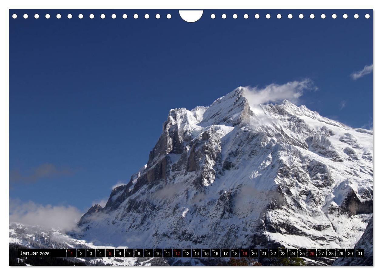 Bild: 9783435271160 | Berge im Berner Oberland (Wandkalender 2025 DIN A4 quer), CALVENDO...