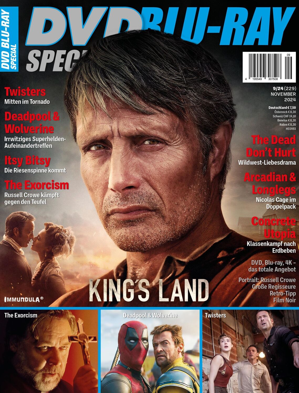 Cover: 9783959365642 | DVD BLU-RAY SPECIAL | Ausgabe November 2024 (#229) | Sülter (u. a.)