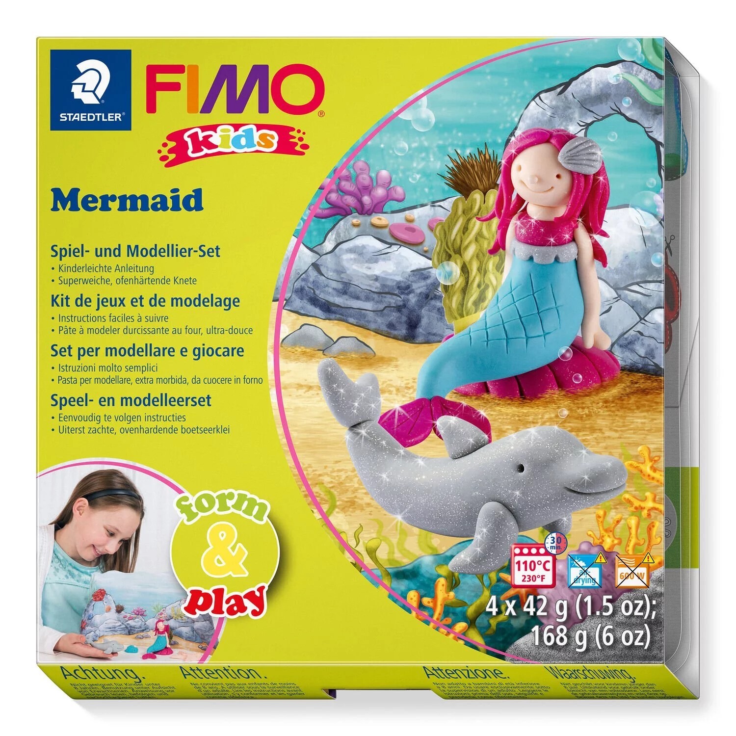 Cover: 4007817806241 | STAEDTLER FIMO® Kids form&amp;play Mermaid | STAEDTLER FIMO Kids | 2019