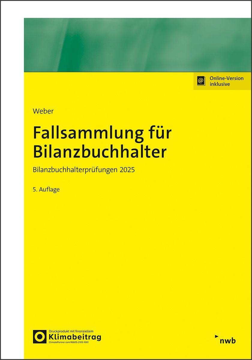 Cover: 9783482680557 | Fallsammlung für Bilanzbuchhalter | Bilanzbuchhalterprüfungen 2025