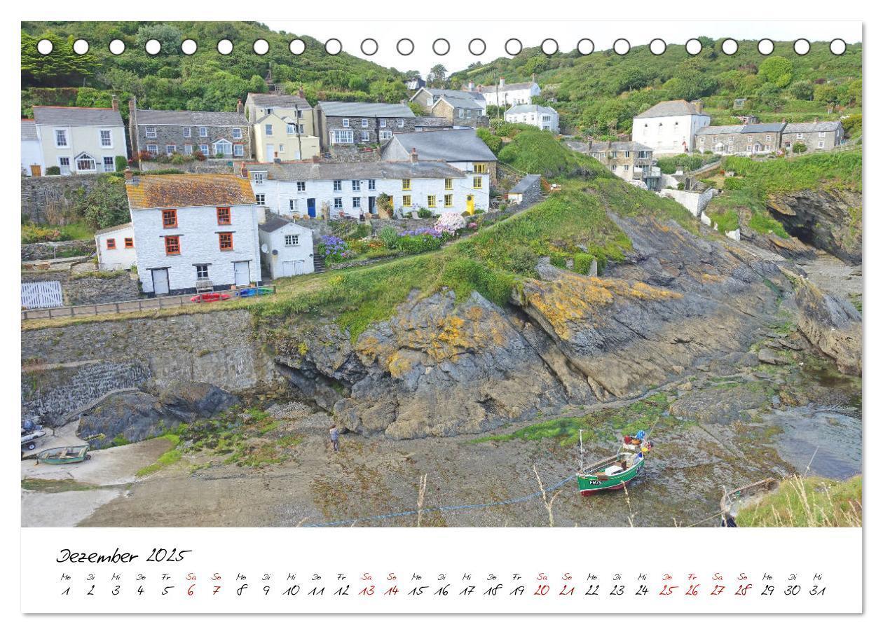 Bild: 9783435315925 | Cornwall. Der malerische Südwesten Englands (Tischkalender 2025 DIN...