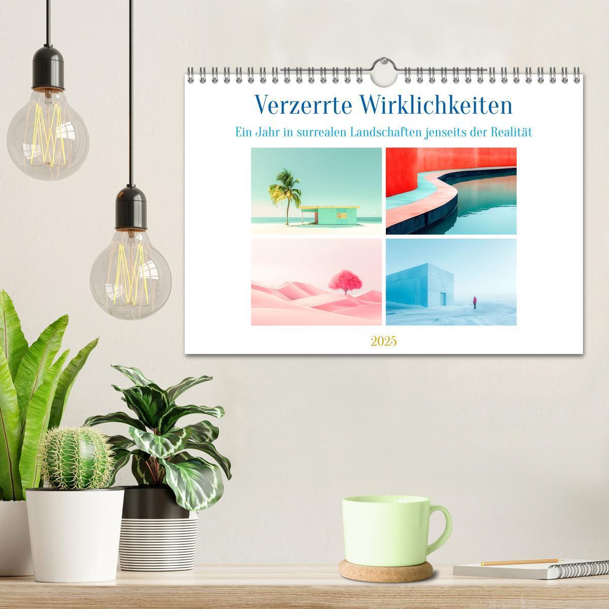 Bild: 9783457188088 | Verzerrte Wirklichkeiten (Wandkalender 2025 DIN A4 quer), CALVENDO...