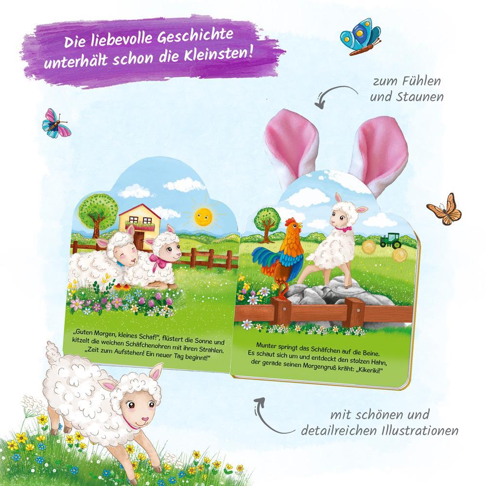 Bild: 9783965523449 | Trötsch Das kleine Schaf Kinderbuch mit Plüschohren | KG | Buch | 2020