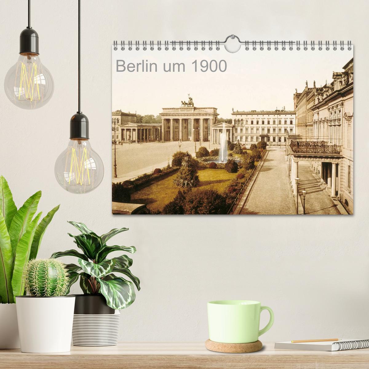 Bild: 9783435821280 | Berlin um 1900 (Wandkalender 2025 DIN A4 quer), CALVENDO...