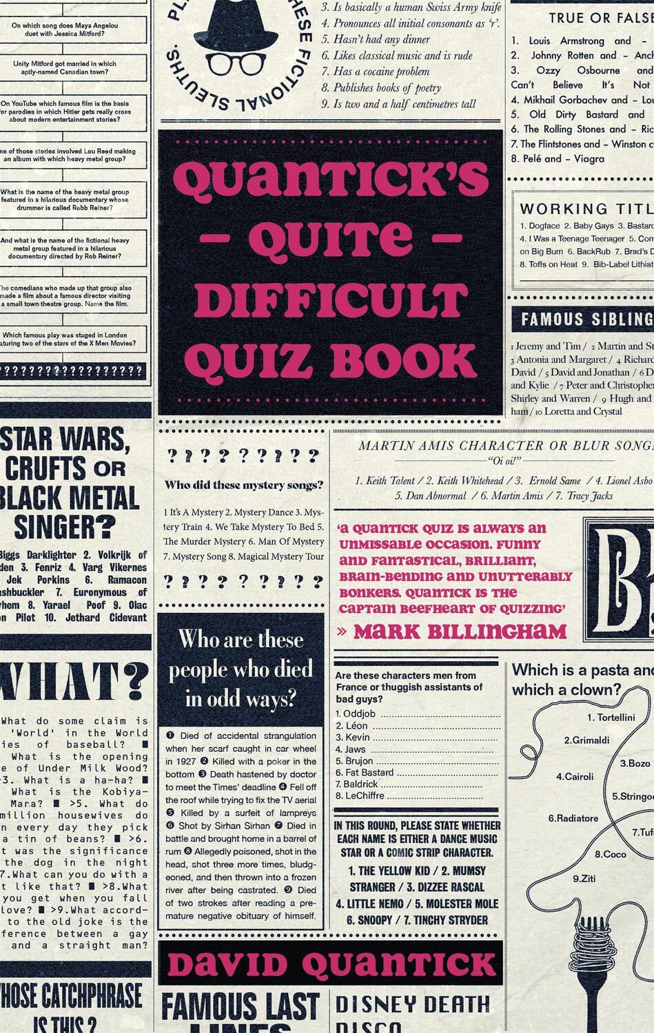 Cover: 9781472146243 | Quantick's Quite Difficult Quiz Book | David Quantick | Buch | 2021