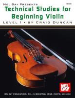 Cover: 9781562221645 | Technical Studies for Beginning Violin Lesson 1 | Craig Duncan | Buch