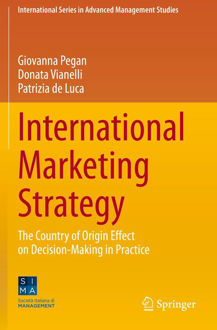 Cover: 9783030335908 | International Marketing Strategy | Giovanna Pegan (u. a.) | Buch