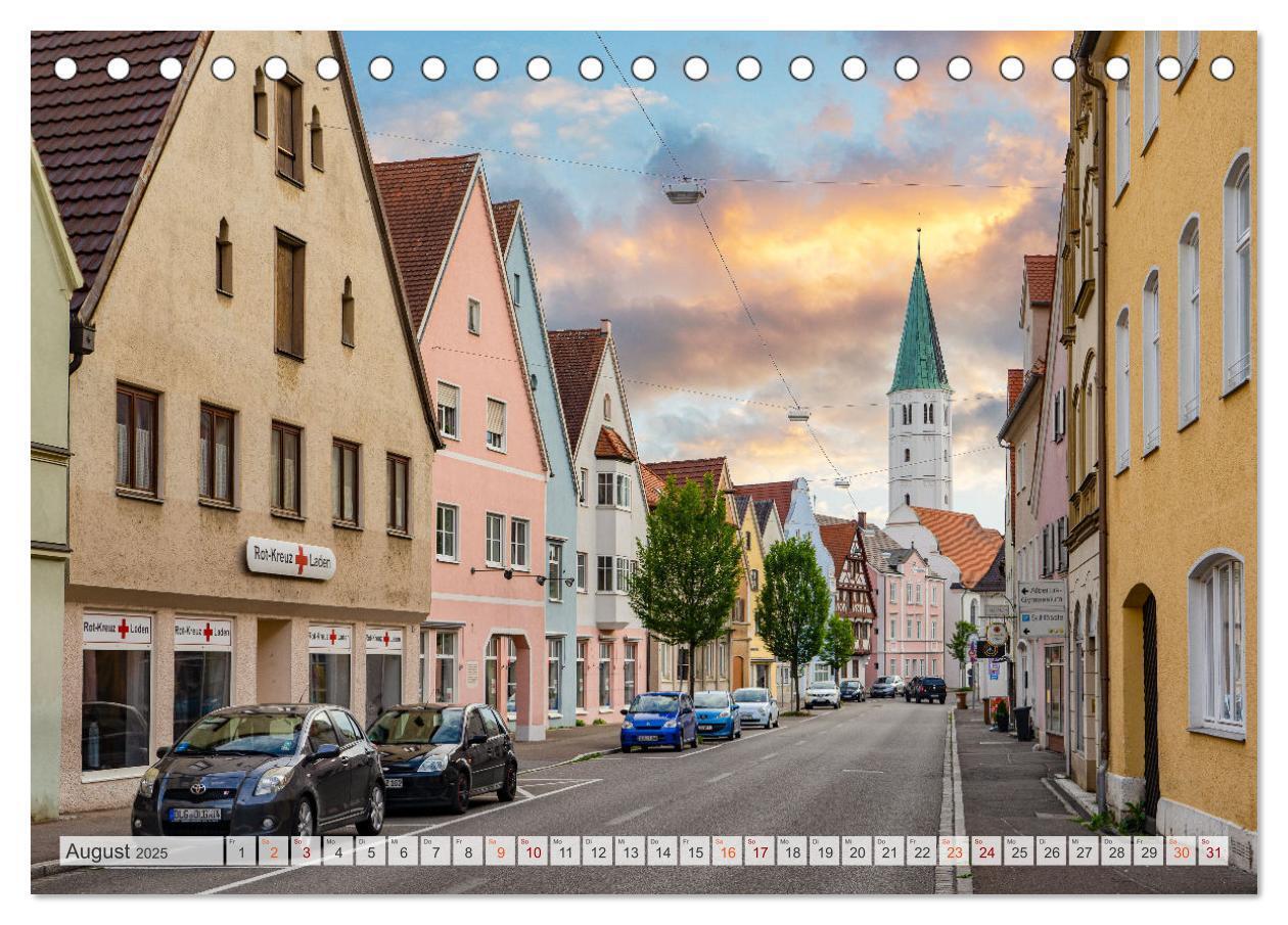 Bild: 9783435054220 | Lauingen Impressionen (Tischkalender 2025 DIN A5 quer), CALVENDO...