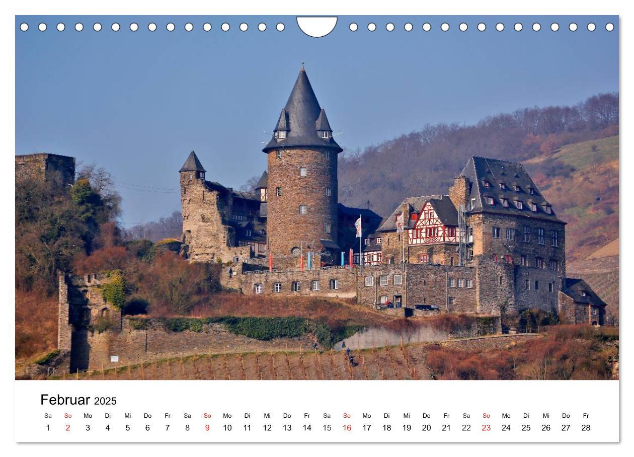 Bild: 9783435613953 | Rhein und Burgen (Wandkalender 2025 DIN A4 quer), CALVENDO...