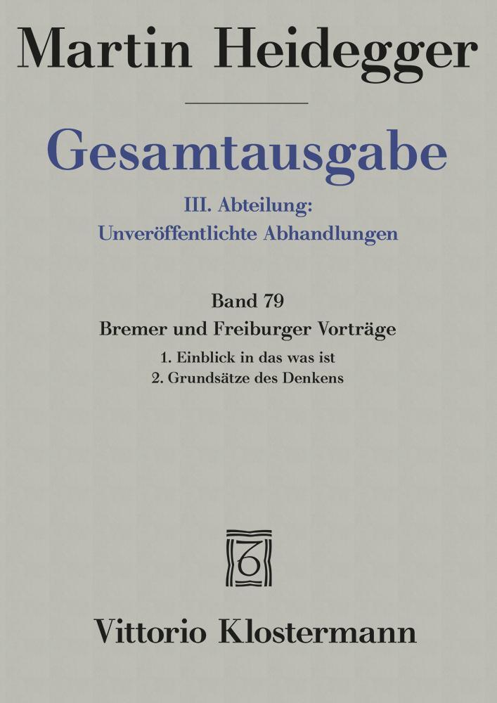 Cover: 9783465034254 | Gesamtausgabe III. Abteilung: Unveröffentlichte Abhandlungen / Band...