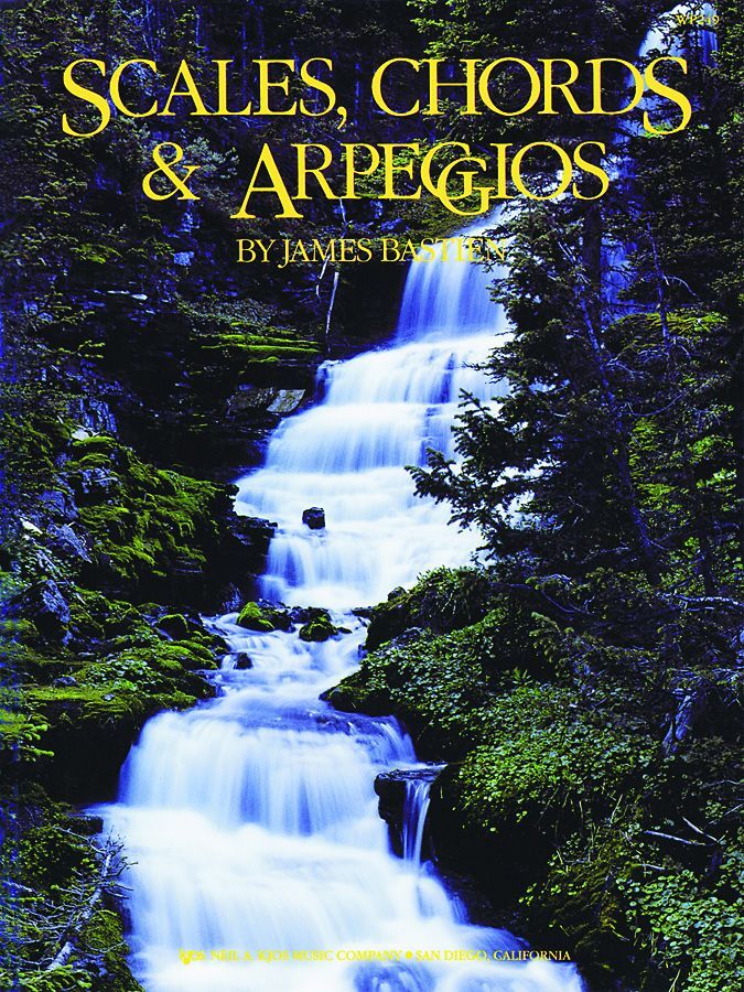 Cover: 9780849793516 | Scales Chords & Arpeggios | Kjos Music Company | EAN 9780849793516