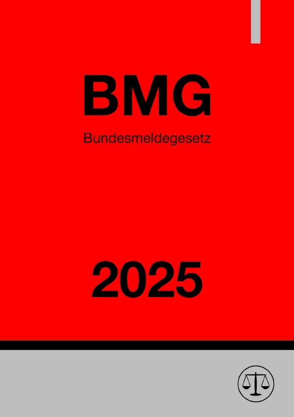 Cover: 9783818772192 | Bundesmeldegesetz - BMG 2025 | DE | Ronny Studier | Taschenbuch | 2025