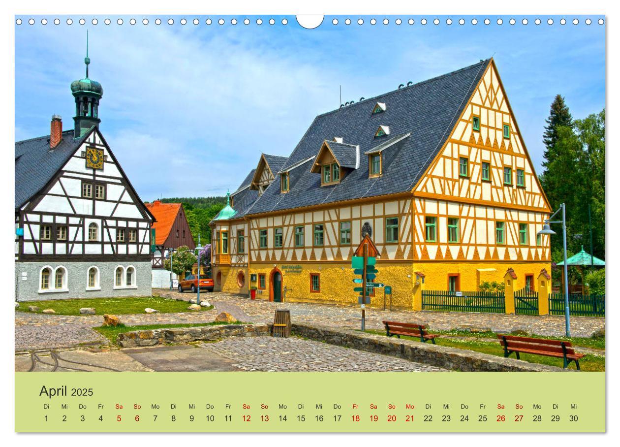 Bild: 9783435186372 | Das Erzgebirge Welterbe und Natur (Wandkalender 2025 DIN A3 quer),...