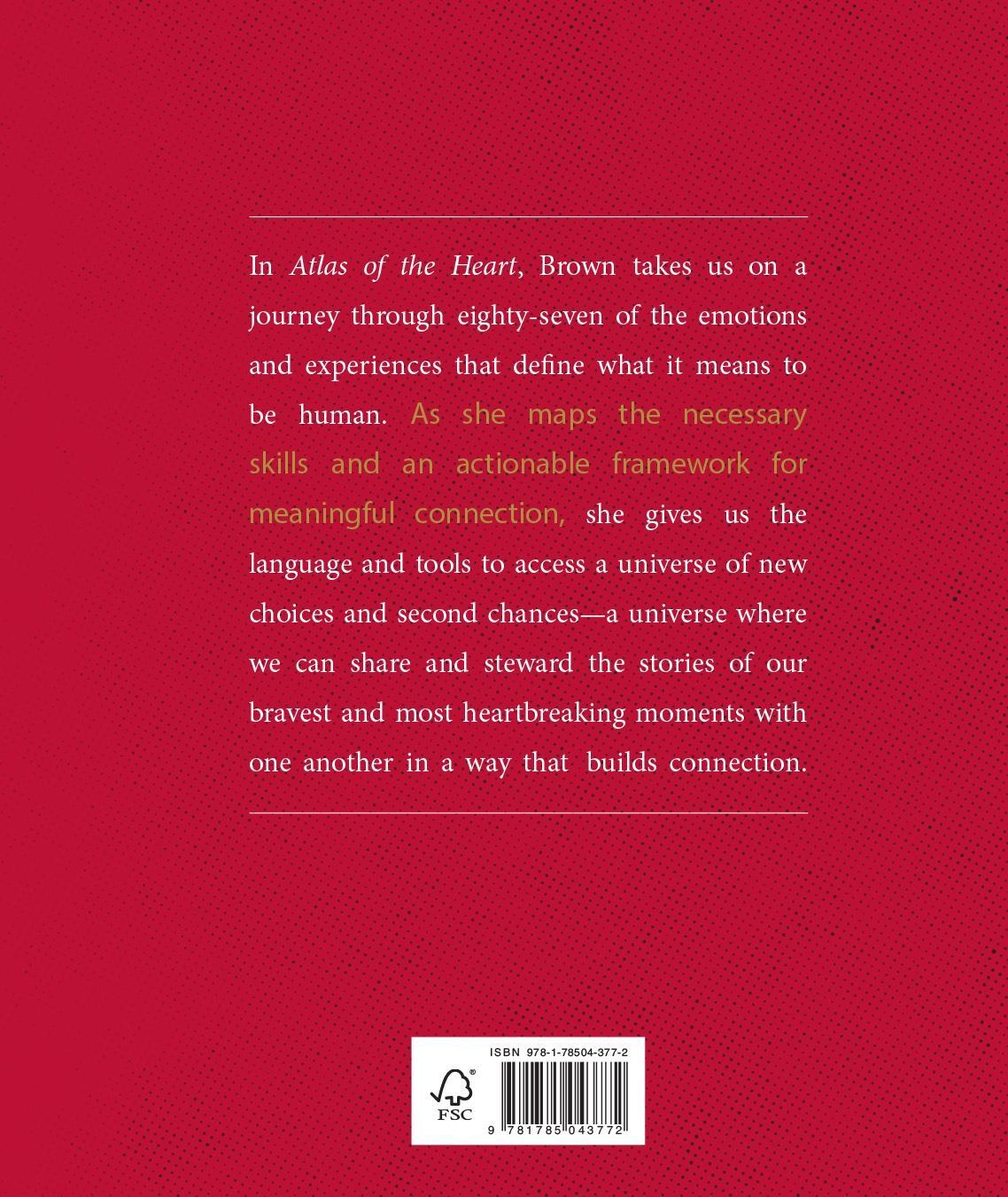 Rückseite: 9781785043772 | Atlas of the Heart | Brené Brown | Buch | Vermilion | XXX | Englisch