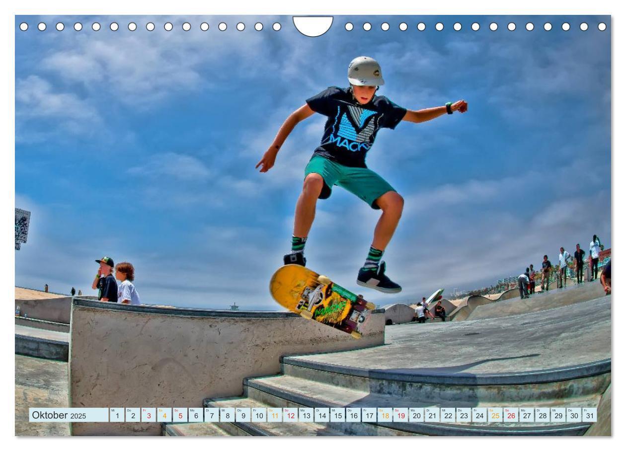 Bild: 9783435580101 | Skateboarding - nichts für Weicheier (Wandkalender 2025 DIN A4...