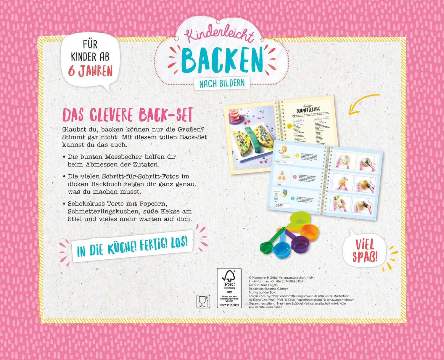 Bild: 9783625191780 | Kinderleicht backen nach Bildern. Das clevere Back-Set für Kinder...