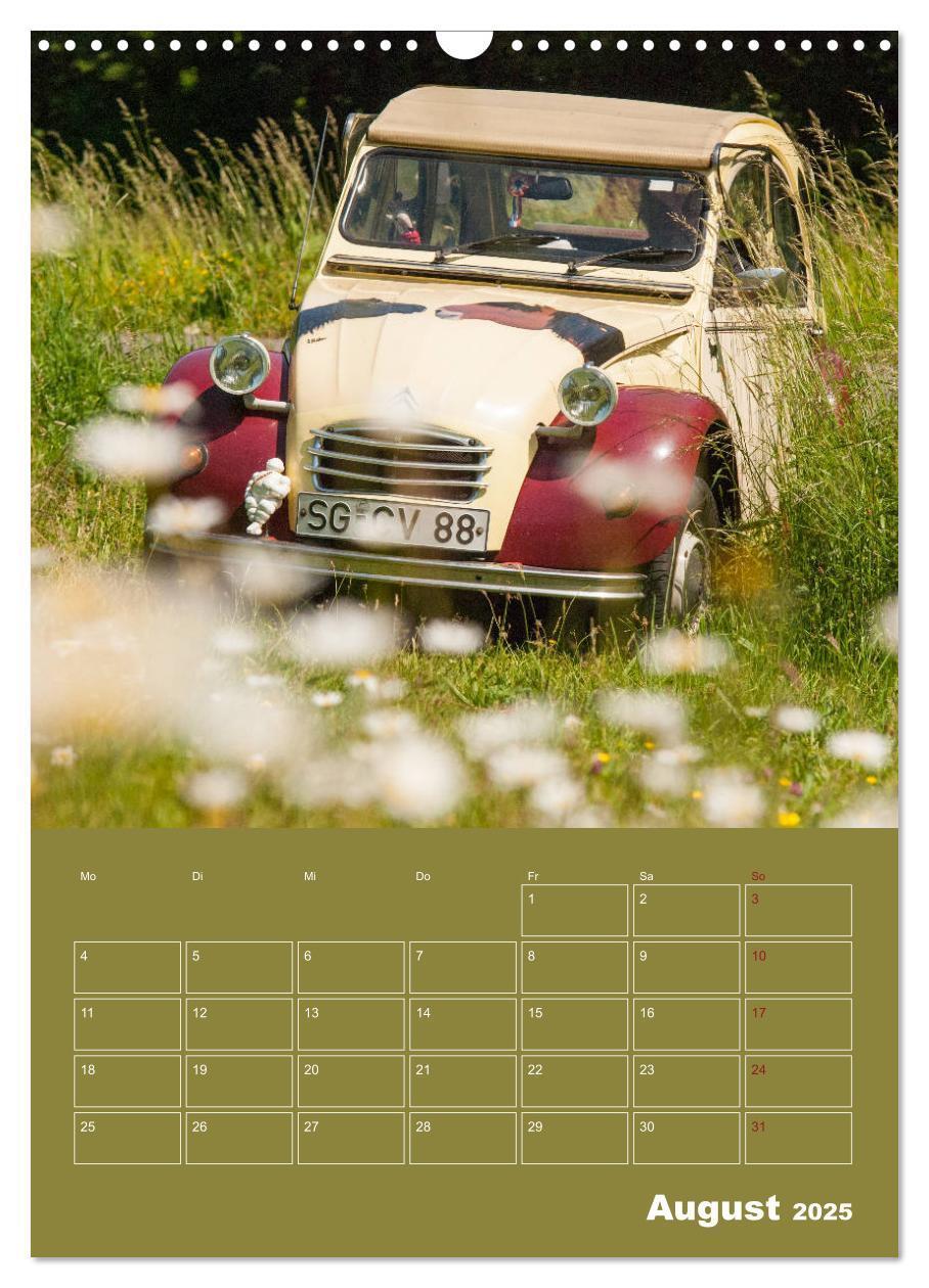 Bild: 9783435955312 | Citroën 2 CV ¿ Flower Power (Wandkalender 2025 DIN A3 hoch),...