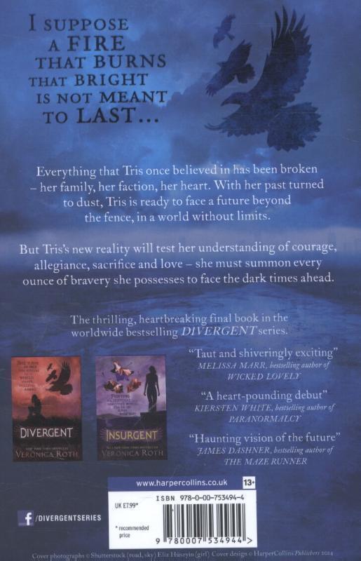 Rückseite: 9780007534944 | Divergent 3. Allegiant | Veronica Roth | Taschenbuch | Englisch | 2013