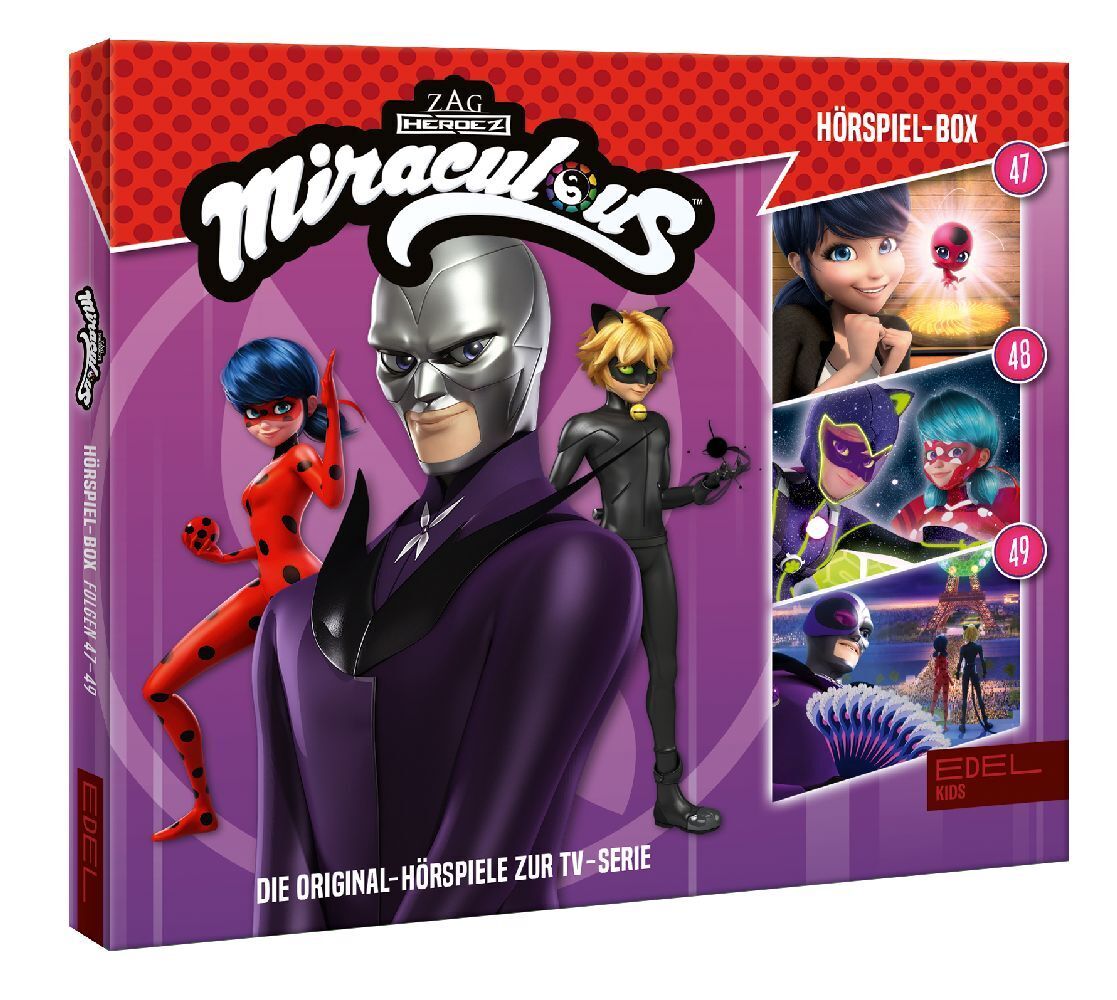 Cover: 4029759188919 | Miraculous - Hörspiel-Box. Folge.47-49, Audio-CD | Miraculous | CD