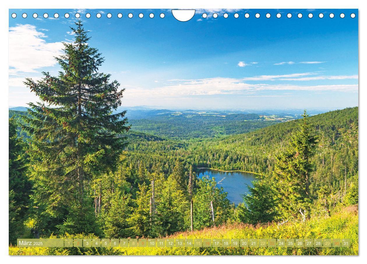 Bild: 9783435461516 | Arber, Rachel und Lusen: Der Hintere Bayerische Wald (Wandkalender...