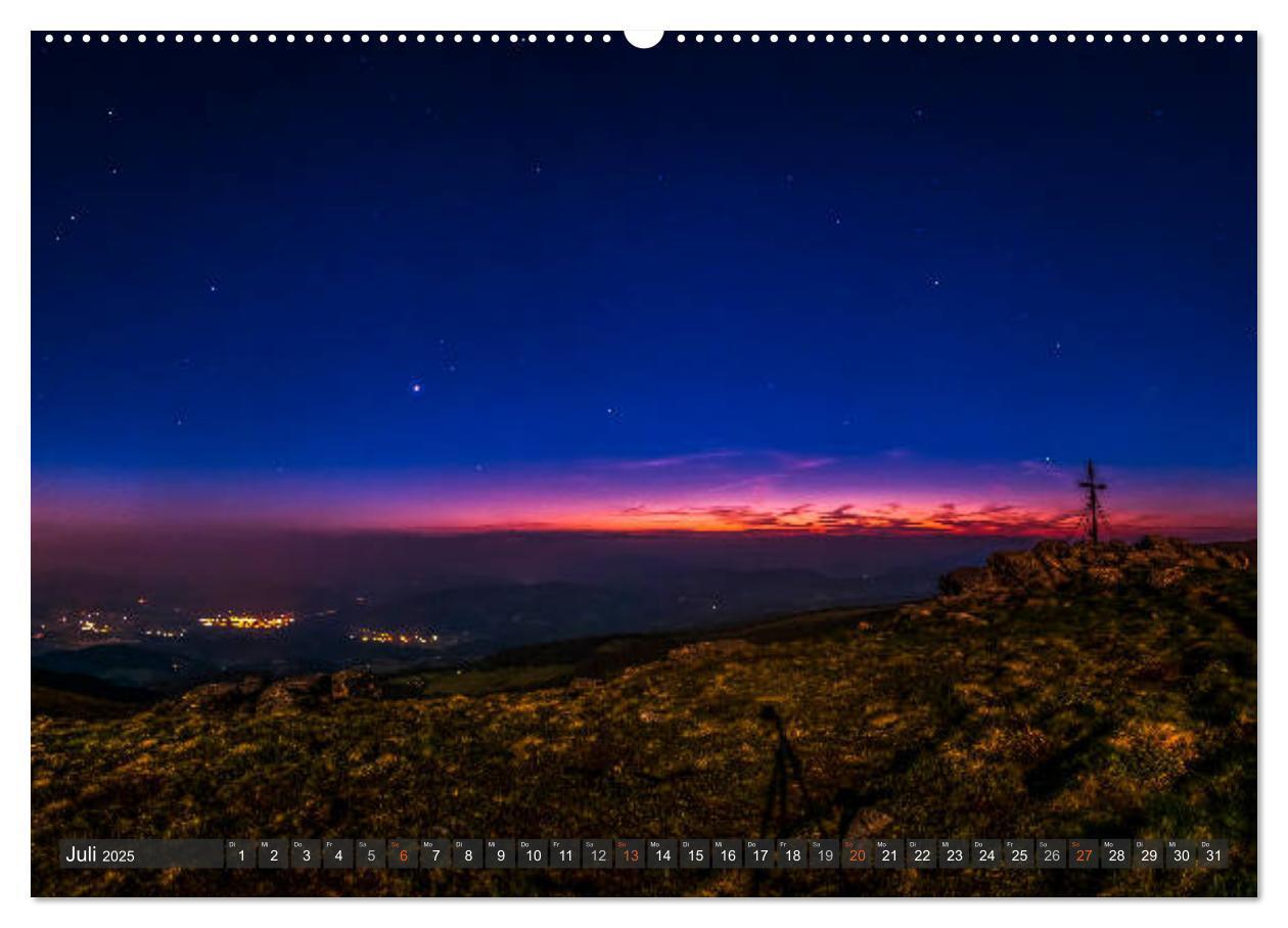 Bild: 9783435423927 | Himmelslichter - Mond und Sterne (Wandkalender 2025 DIN A2 quer),...