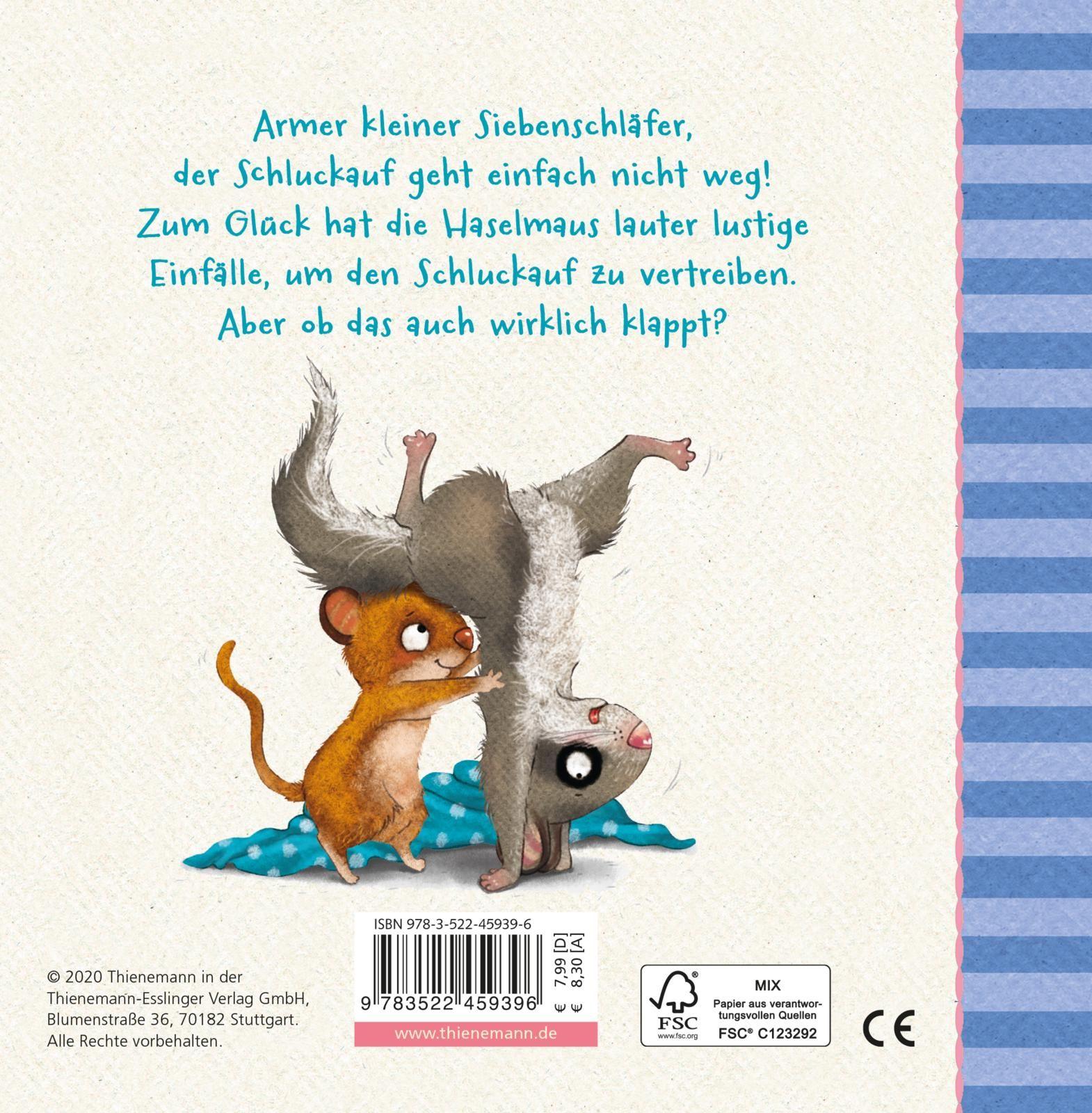 Rückseite: 9783522459396 | Der kleine Siebenschläfer: Wie geht der Schluckauf wieder weg? | Buch