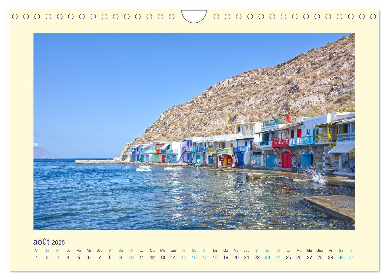 Bild: 9781325990887 | Les îles mythiques de Grèce - MILOS (Calendrier mural 2025 DIN A4...