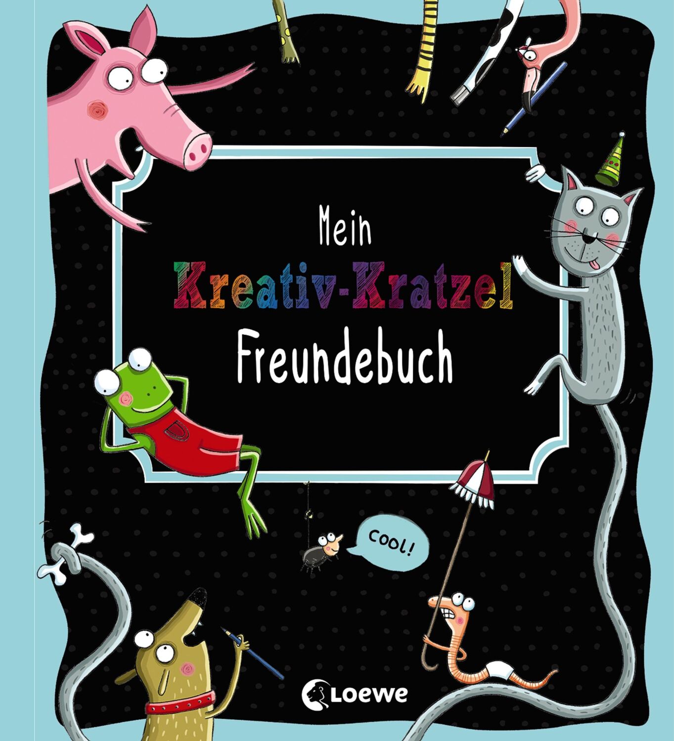 Cover: 9783743205550 | Mein Kreativ-Kratzel Freundebuch | Loewe Kratzel-Welt | Taschenbuch