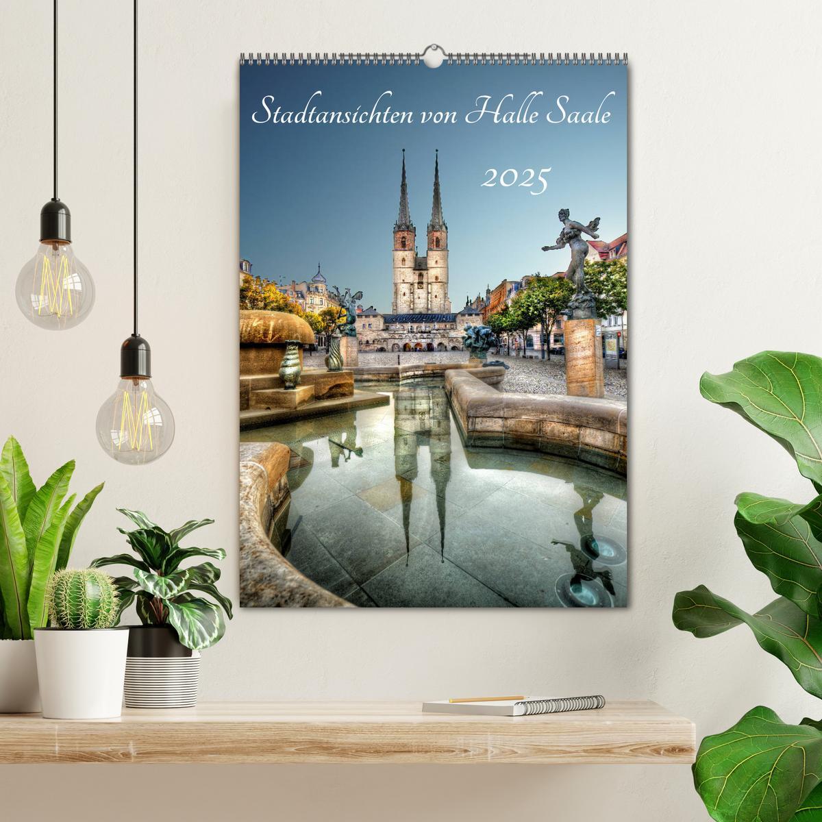 Bild: 9783457038307 | Stadtansichten von Halle Saale 2025 (Wandkalender 2025 DIN A2...