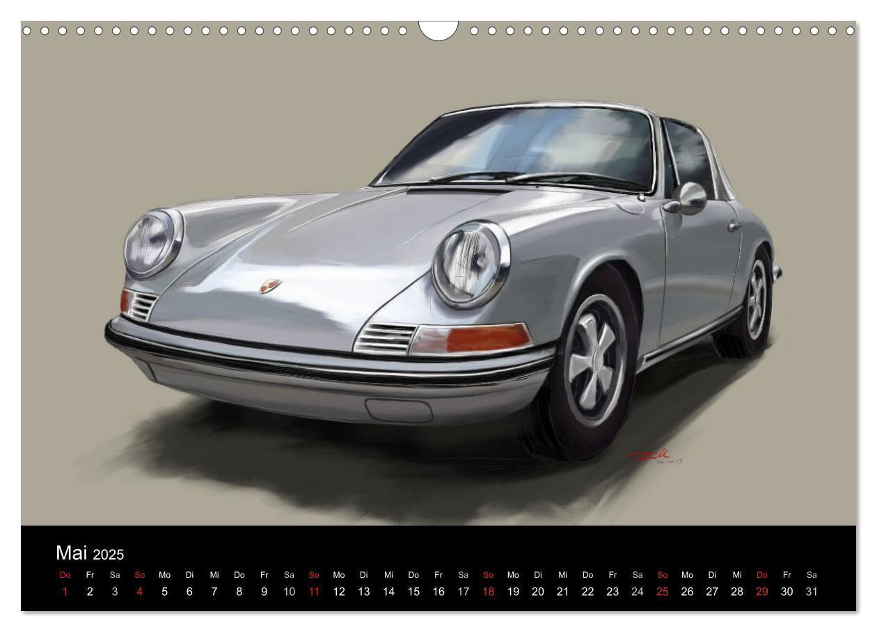 Bild: 9783435498758 | Porsche inspired Artwork by Reinhold Art´s (Wandkalender 2025 DIN...