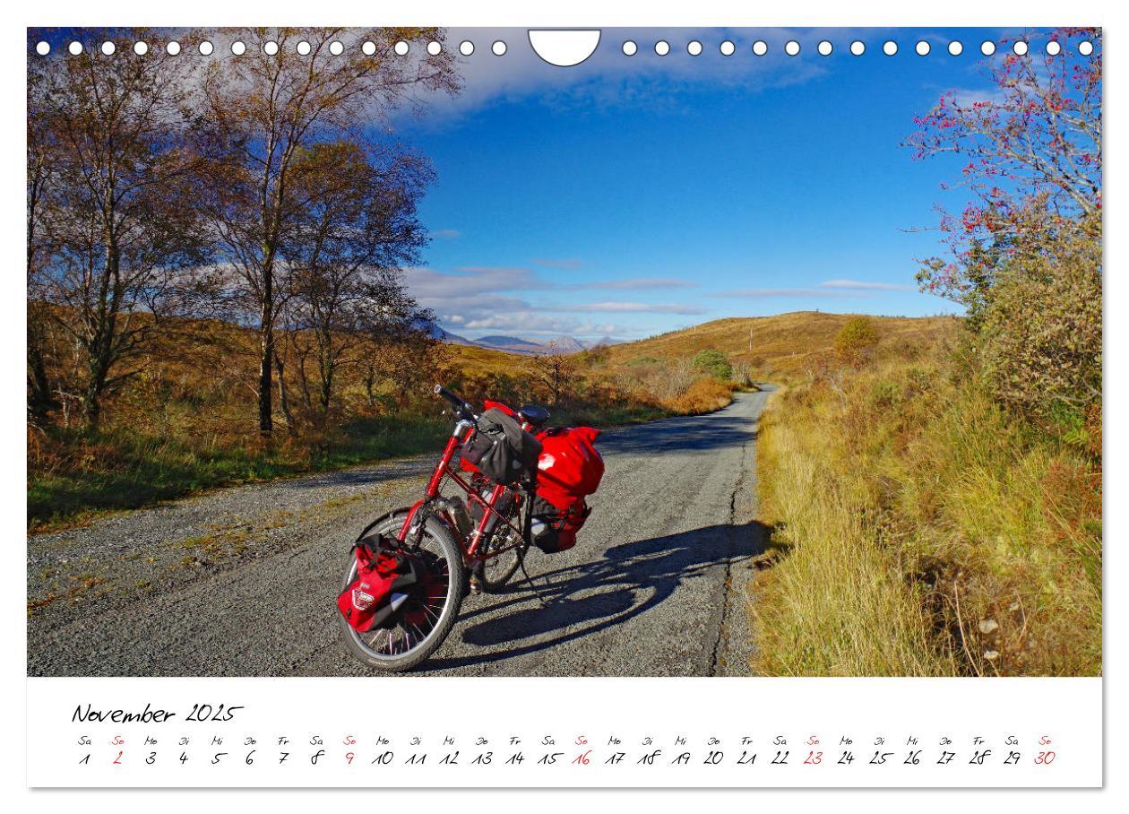 Bild: 9783435552559 | Abenteuer Radreisen (Wandkalender 2025 DIN A4 quer), CALVENDO...