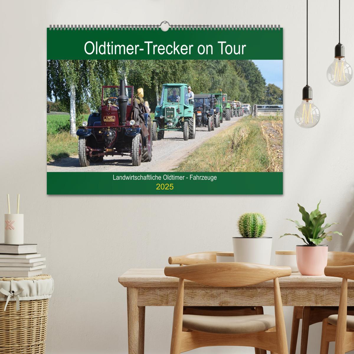 Bild: 9783435292387 | Oldtimer-Trecker on Tour (Wandkalender 2025 DIN A2 quer), CALVENDO...