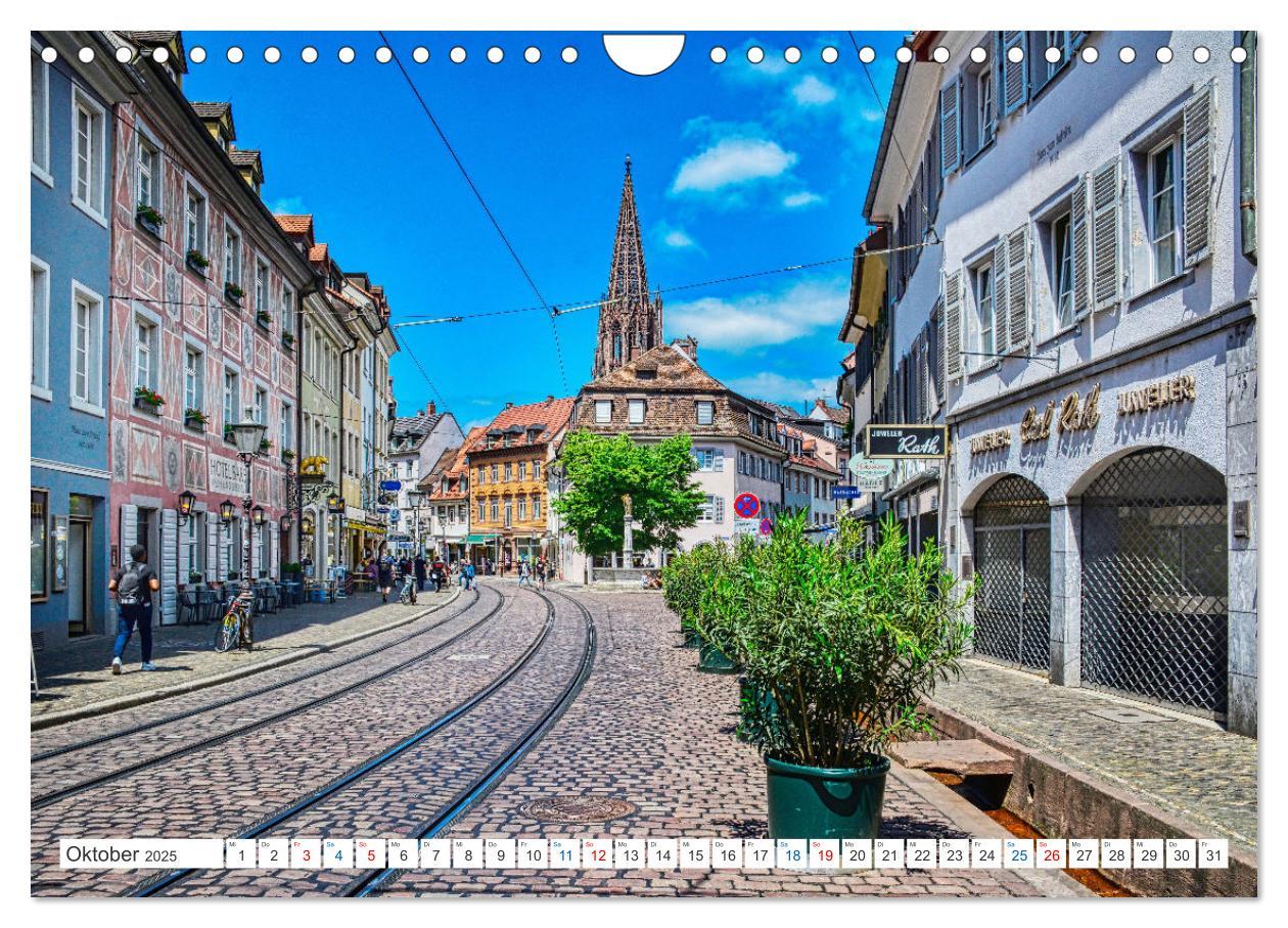 Bild: 9783383855368 | Freiburg - Die entspannte Stadt im Breisgau (Wandkalender 2025 DIN...